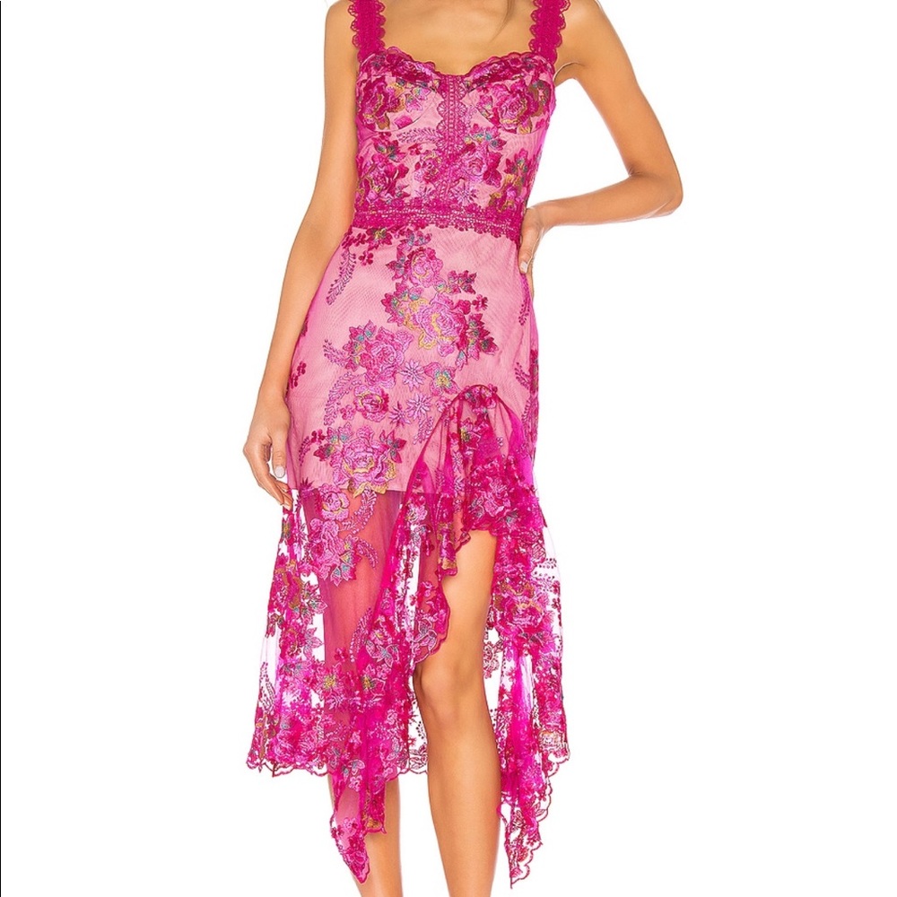 Bronx and Banco Eva Midi Dress Size Medium